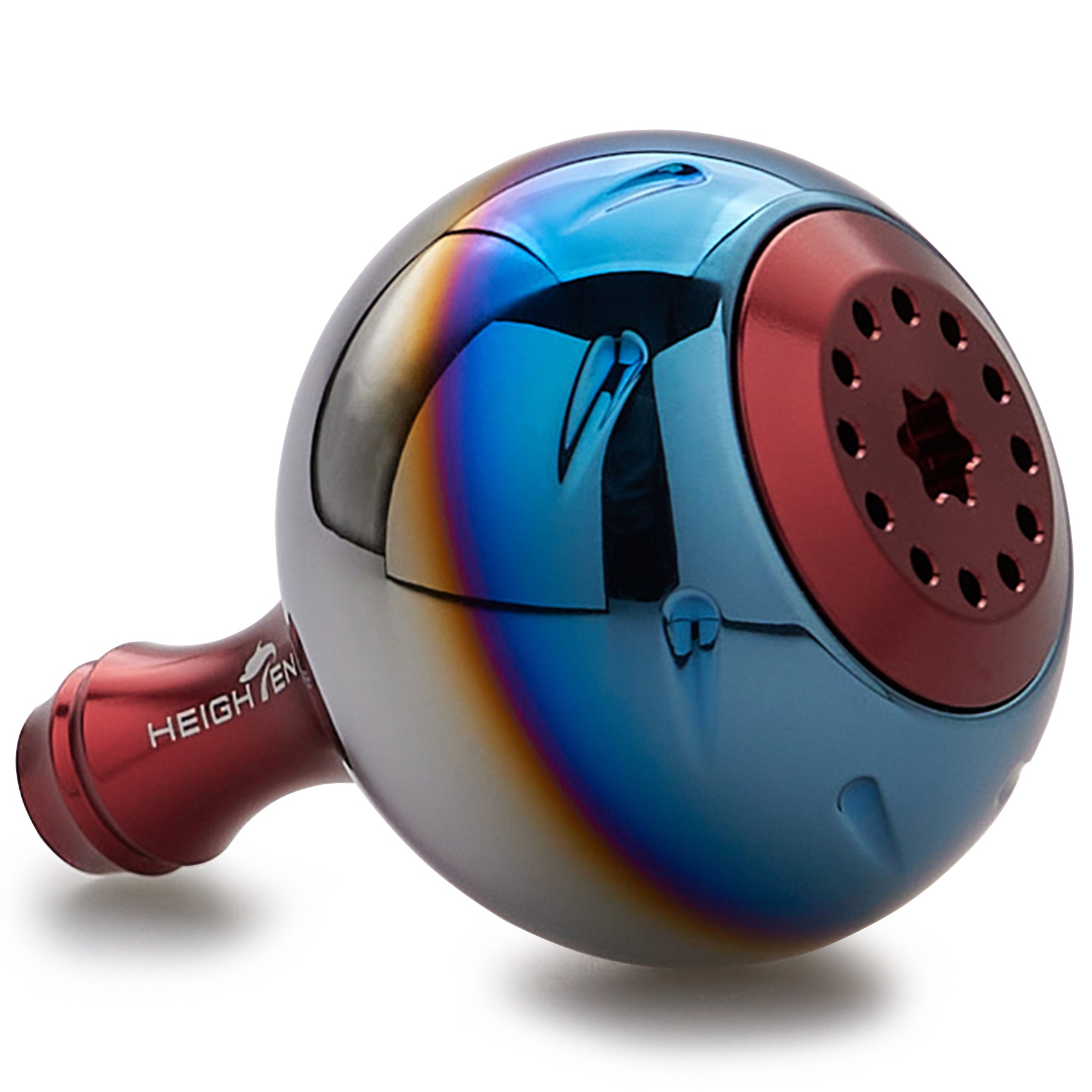 HEIGHTEN 38mm リール ハンドル ノブ シマノ ダイワ 通用 (Shimano Type A) (Daiwa Type S)用 Aurora Series