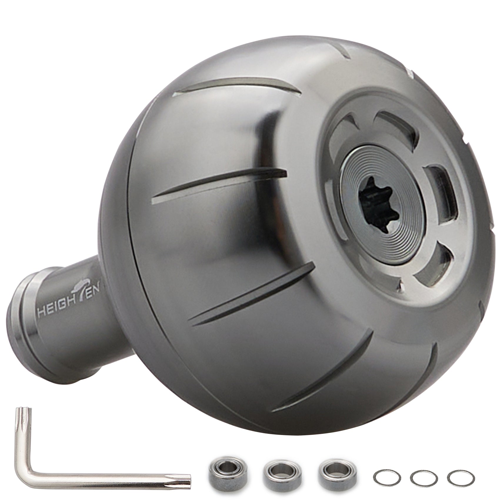 HEIGHTEN 42mm リール ハンドル ノブ シマノ ダイワ 通用 (Shimano) Type B (Daiwa) Type L 通用 Gear Series