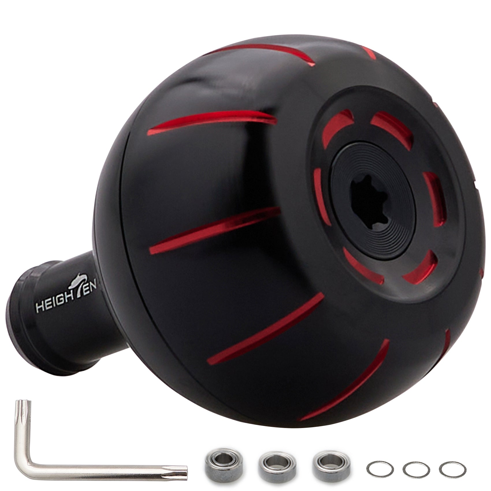 HEIGHTEN 42mm リール ハンドル ノブ シマノ ダイワ 通用 (Shimano) Type B (Daiwa) Type L 通用 Gear Series