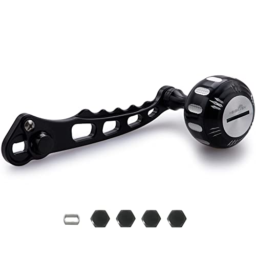 HEIGHTEN 60/70/80/90mm リール ハンドル ベイトリール用
