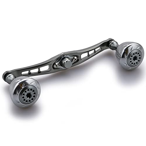 HEIGHTEN 120mm ベイト リール ハンドル シマノ ダイワ アブガルシア 通用