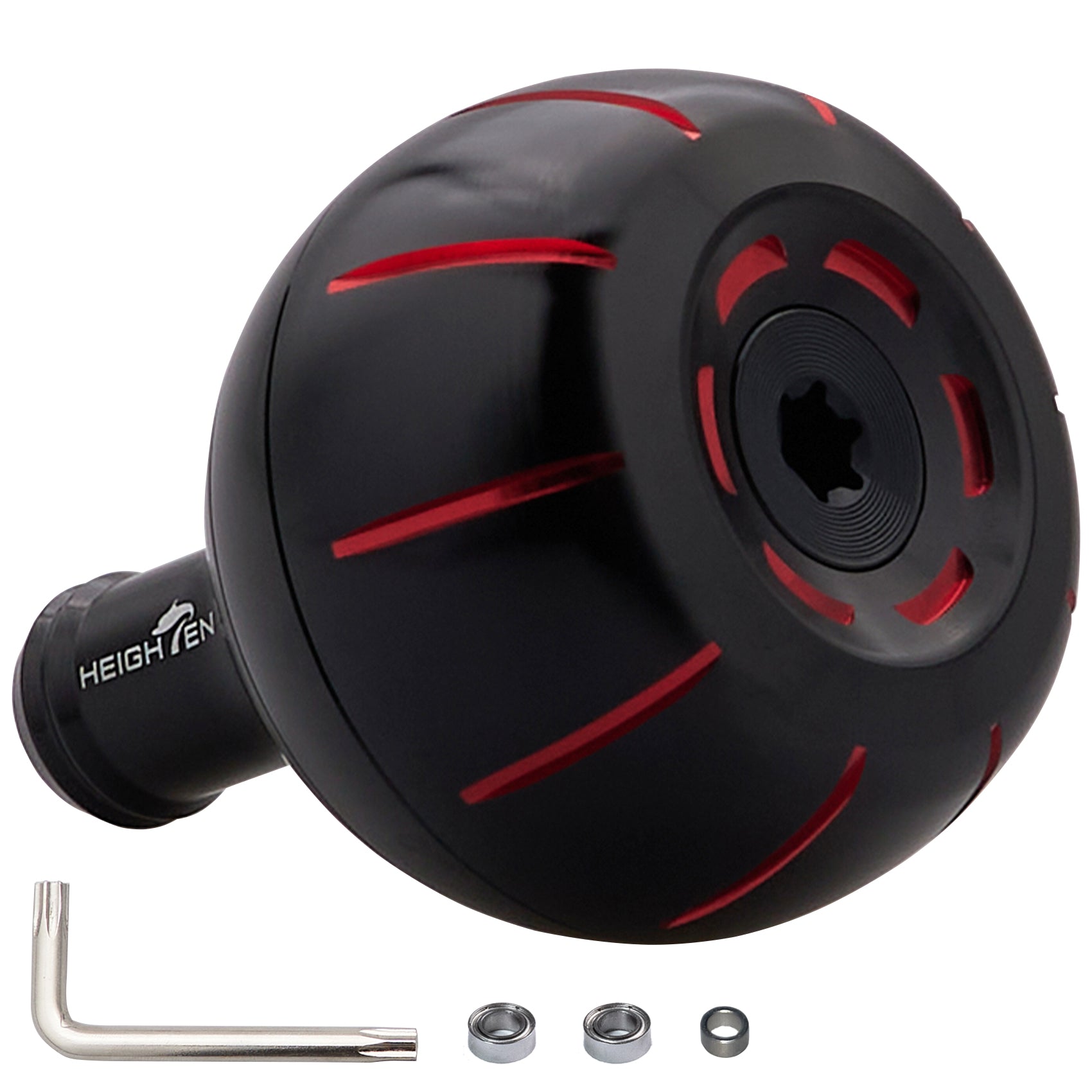 HEIGHTEN 38mm リール ハンドル ノブ シマノ ダイワ 通用 (Shimano) Type A (Daiwa) Type S 通用 Gear Series