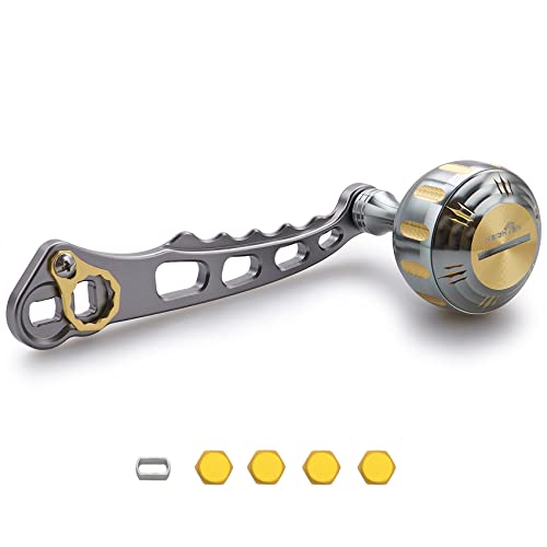 HEIGHTEN 60/70/80/90mm リール ハンドル ベイトリール用