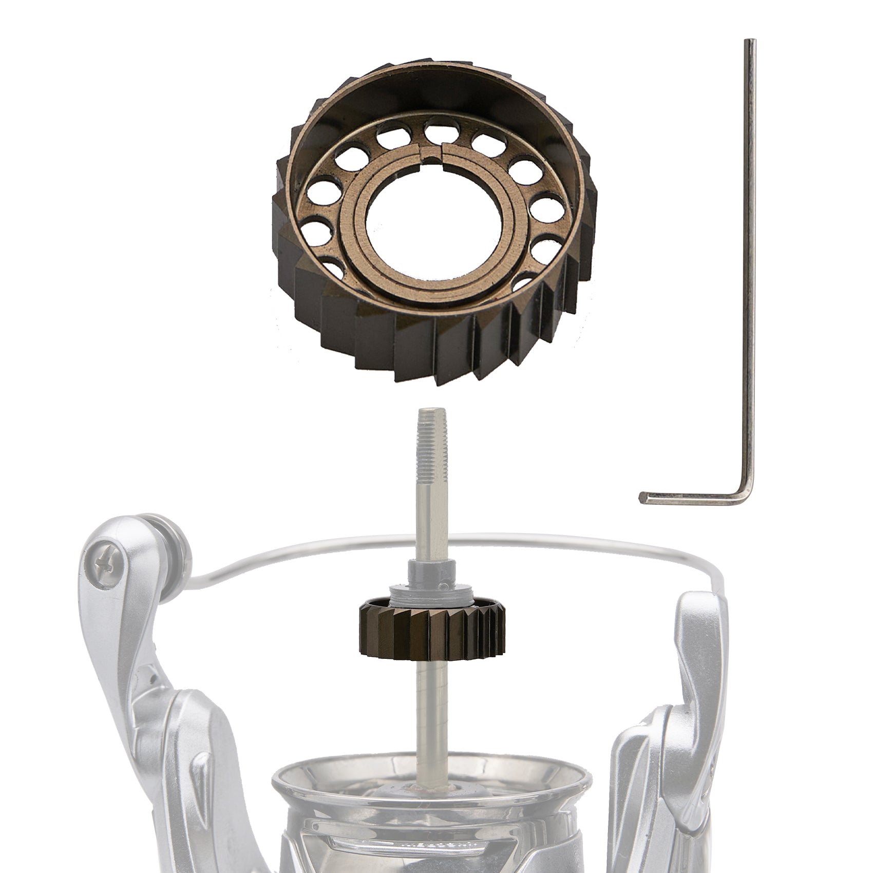 HEIGHTEN ドラグ音出し ラチェット シマノ (Shimano) スピニングリール 1000~3000番 専用