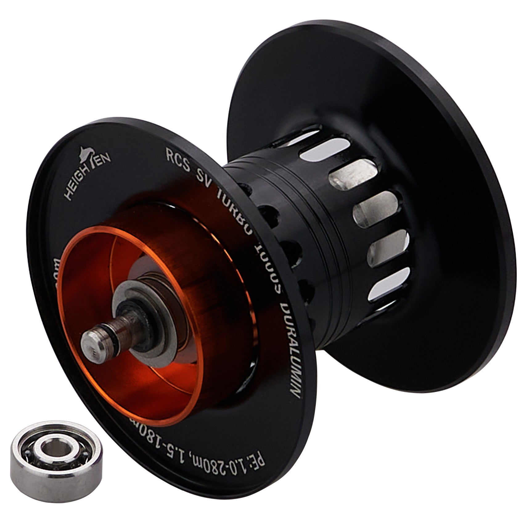 HEIGHTEN リール スプール 深溝 PEライン専用 2段階可動 ダイワ(DAIWA) ベイトリール 替えスプール ベアリング付き