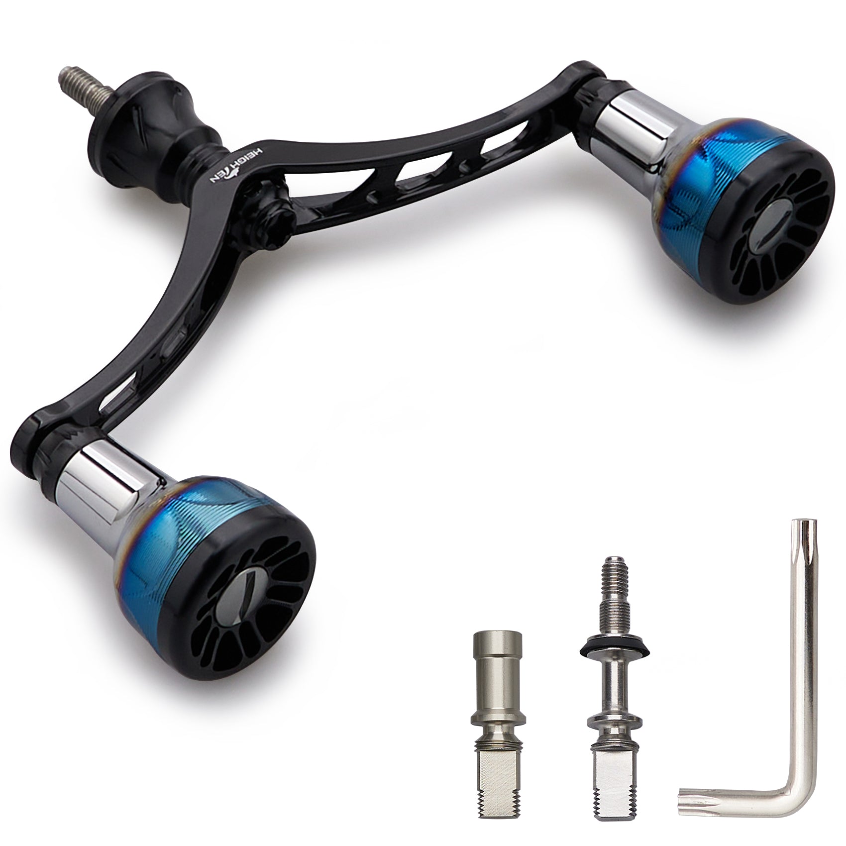 HEIGHTEN 98/110mm リール ハンドル シマノ(Shimano) ダイワ(DAIWA) 通用 スピニングリール用 Arch Engine Series