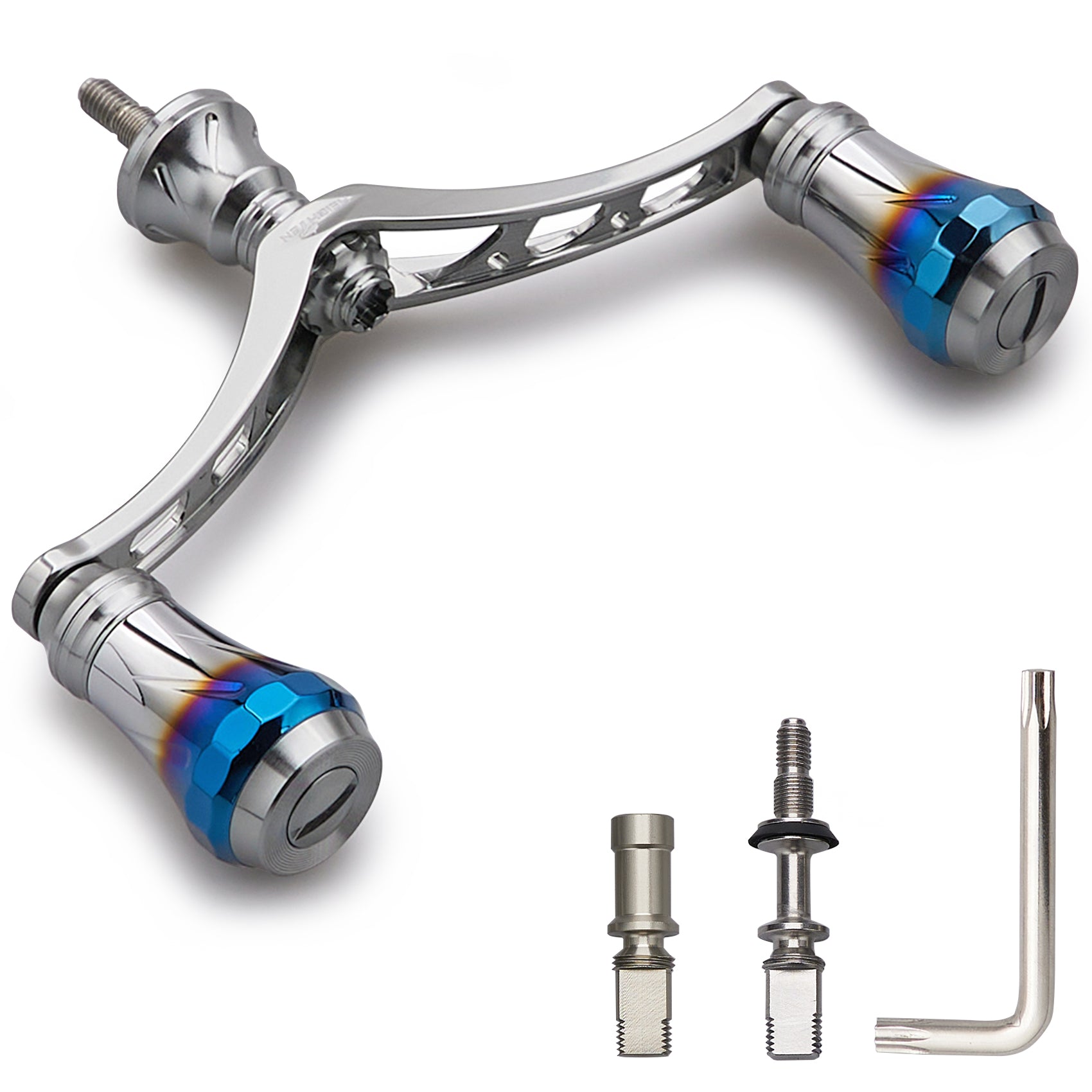 HEIGHTEN V3.0 98mm リール ハンドル 航空アルミ製 シマノ ダイワ 通用 スピニングリール 用 Arch Aurora