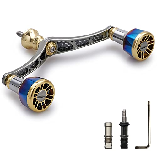 HEIGHTEN 110mm リール ハンドル カーボン&アルミ結合