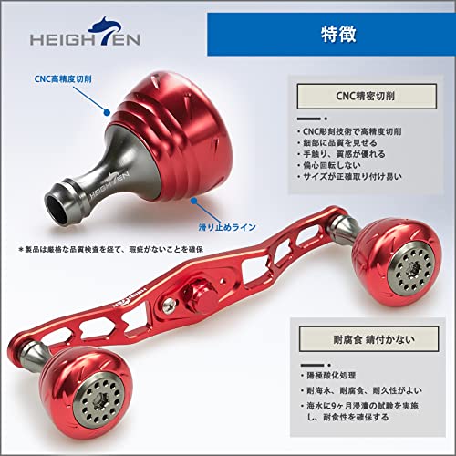 HEIGHTEN 30mm ハンドル ノブ Drum Series