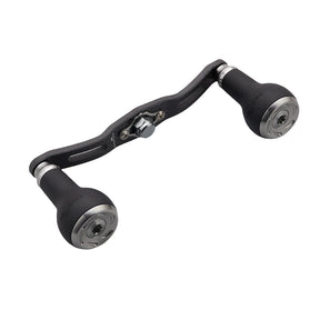 HEIGHTEN 110/120/130mm リール ハンドル 厚さ4mm 1.5K炭布 カーボン 27mm TPE製 ノブ搭載 シマノ(SHIMANO) ダイワ(DAIWA) アブ(Abu) 通用 ベイトリール 用 Carbon TPE Series