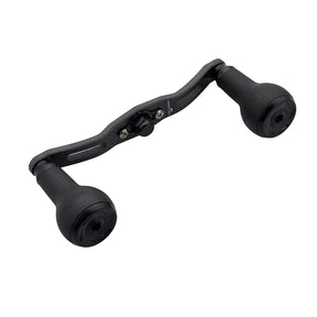 HEIGHTEN 110/120/130mm リール ハンドル 厚さ4mm 1.5K炭布 カーボン 27mm TPE製 ノブ搭載 シマノ(SHIMANO) ダイワ(DAIWA) アブ(Abu) 通用 ベイトリール 用 Carbon TPE Series