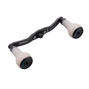 HEIGHTEN 110/120/130mm リール ハンドル 厚さ4mm 1.5K炭布 カーボン 27mm TPE製 ノブ搭載 シマノ(SHIMANO) ダイワ(DAIWA) アブ(Abu) 通用 ベイトリール 用 Carbon TPE Series