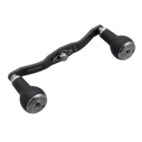 HEIGHTEN 110/120/130mm リール ハンドル 厚さ4mm 1.5K炭布 カーボン 27mm TPE製 ノブ搭載 シマノ(SHIMANO) ダイワ(DAIWA) アブ(Abu) 通用 ベイトリール 用 Carbon TPE Series