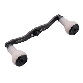 HEIGHTEN 110/120/130mm リール ハンドル 厚さ4mm 1.5K炭布 カーボン 27mm TPE製 ノブ搭載 シマノ(SHIMANO) ダイワ(DAIWA) アブ(Abu) 通用 ベイトリール 用 Carbon TPE Series