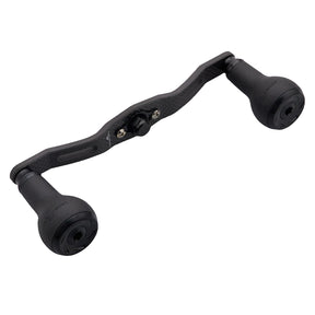 HEIGHTEN 110/120/130mm リール ハンドル 厚さ4mm 1.5K炭布 カーボン 27mm TPE製 ノブ搭載 シマノ(SHIMANO) ダイワ(DAIWA) アブ(Abu) 通用 ベイトリール 用 Carbon TPE Series