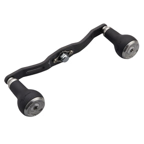 HEIGHTEN 110/120/130mm リール ハンドル 厚さ4mm 1.5K炭布 カーボン 27mm TPE製 ノブ搭載 シマノ(SHIMANO) ダイワ(DAIWA) アブ(Abu) 通用 ベイトリール 用 Carbon TPE Series