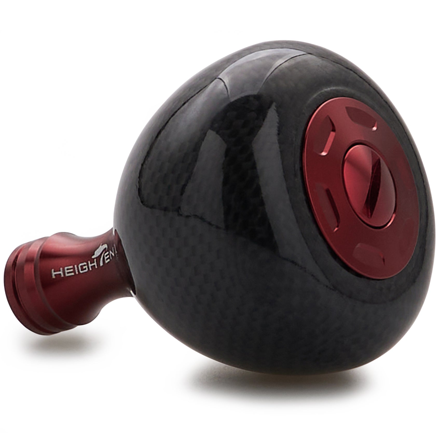 HEIGHTEN 36mm リール ハンドル ノブ 9.7g カーボン製 シマノ ダイワ 通用 (Daiwa) Type S (Shimano) Type A 用 Carbon Drum Series