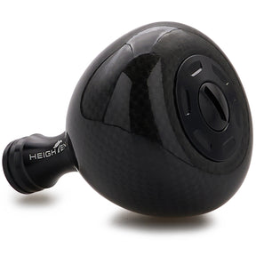 HEIGHTEN 36mm リール ハンドル ノブ 9.7g カーボン製 シマノ ダイワ 通用 (Daiwa) Type S (Shimano) Type A 用 Carbon Drum Series