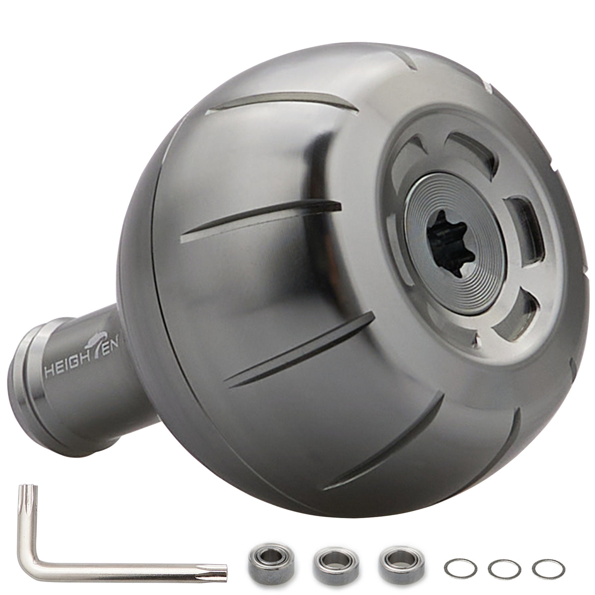 HEIGHTEN 42mm リール ハンドル ノブ シマノ ダイワ 通用 (Shimano) Type B (Daiwa) Type L 通用 Gear Series