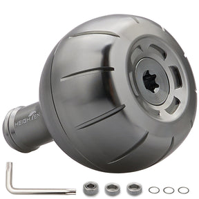 HEIGHTEN 42mm リール ハンドル ノブ シマノ ダイワ 通用 (Shimano) Type B (Daiwa) Type L 通用 Gear Series