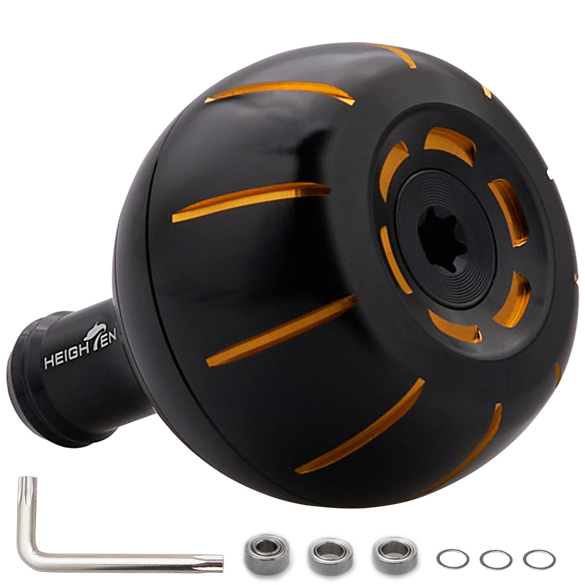 HEIGHTEN 42mm リール ハンドル ノブ シマノ ダイワ 通用 (Shimano) Type B (Daiwa) Type L 通用 Gear Series