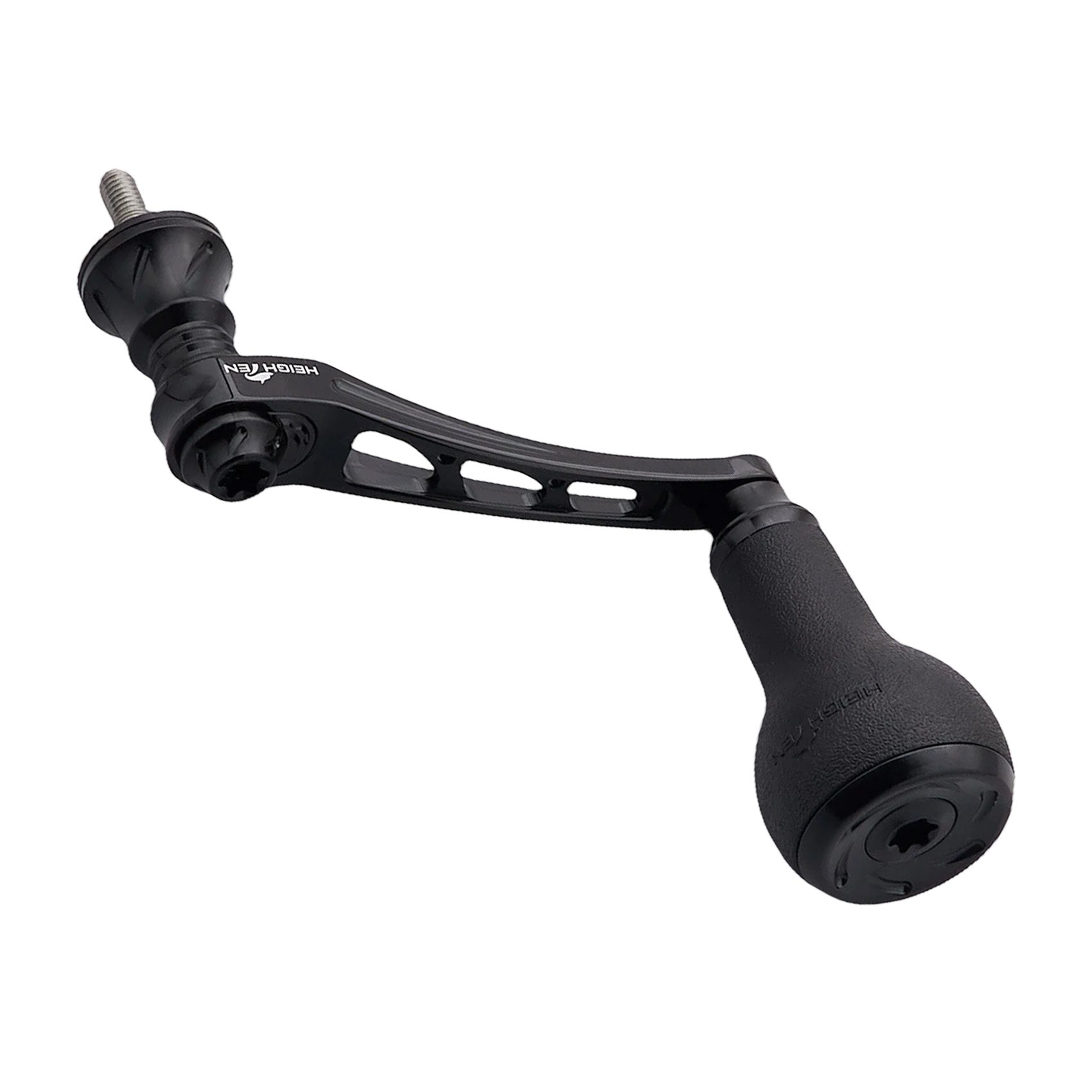 HEIGHTEN 55-60/65-70mm 可変 リール ハンドル 27mm TPE製 ノブ搭載 シマノ(Shimano) ダイワ(Daiwa) 通用 スピニングリール 用 Arch TPE Series