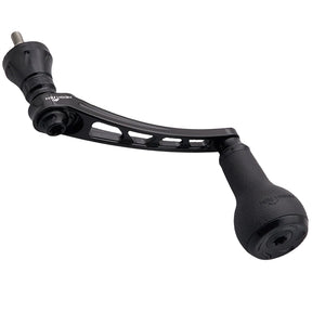 HEIGHTEN 55-60/65-70mm 可変 リール ハンドル 27mm TPE製 ノブ搭載 シマノ(Shimano) ダイワ(Daiwa) 通用 スピニングリール 用 Arch TPE Series