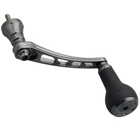 HEIGHTEN 55-60/65-70mm 可変 リール ハンドル 27mm TPE製 ノブ搭載 シマノ(Shimano) ダイワ(Daiwa) 通用 スピニングリール 用 Arch TPE Series