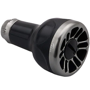 HEIGHTEN 新型2.0 24.5mm リール ハンドル ノブ 8.5g シマノ ダイワ 通用 (Shimano) Type A (Daiwa) Type S 用 Black Series