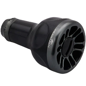 HEIGHTEN 新型2.0 24.5mm リール ハンドル ノブ 8.5g シマノ ダイワ 通用 (Shimano) Type A (Daiwa) Type S 用 Black Series