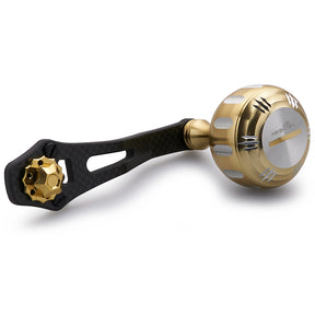 HEIGHTEN 60/70mm リール ハンドル 35mm パワーノブ搭載 シマノ(SHIMANO) ダイワ(DAIWA) アブ(Abu) 通用 ベイトリール用 Harmer Series