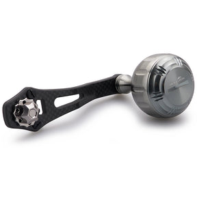 HEIGHTEN 60/70mm リール ハンドル 35mm パワーノブ搭載 シマノ(SHIMANO) ダイワ(DAIWA) アブ(Abu) 通用 ベイトリール用 Harmer Series