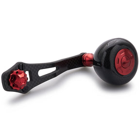 HEIGHTEN 60/70mm リール ハンドル カーボン製 36mm パワーノブ搭載 シマノ(SHIMANO) ダイワ(DAIWA) アブ(Abu) 通用 ベイトリール用 Carbon Drum Series