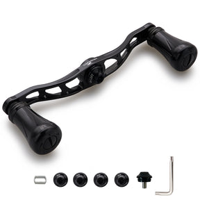 HEIGHTEN 105mm リール ハンドル 19mm ノブ搭載 シマノ(SHIMANO) ダイワ(DAIWA) アブ(Abu) 通用