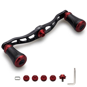 HEIGHTEN 105mm リール ハンドル 19mm ノブ搭載 シマノ(SHIMANO) ダイワ(DAIWA) アブ(Abu) 通用