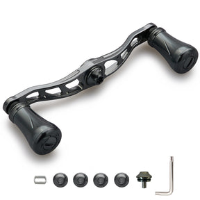 HEIGHTEN 105mm リール ハンドル 19mm ノブ搭載 シマノ(SHIMANO) ダイワ(DAIWA) アブ(Abu) 通用