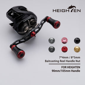 HEIGHTEN ベイトリールハンドル用センターナット 90mm / 105mm / 65-75mm可変 / V2.0 80-90mm可変 用