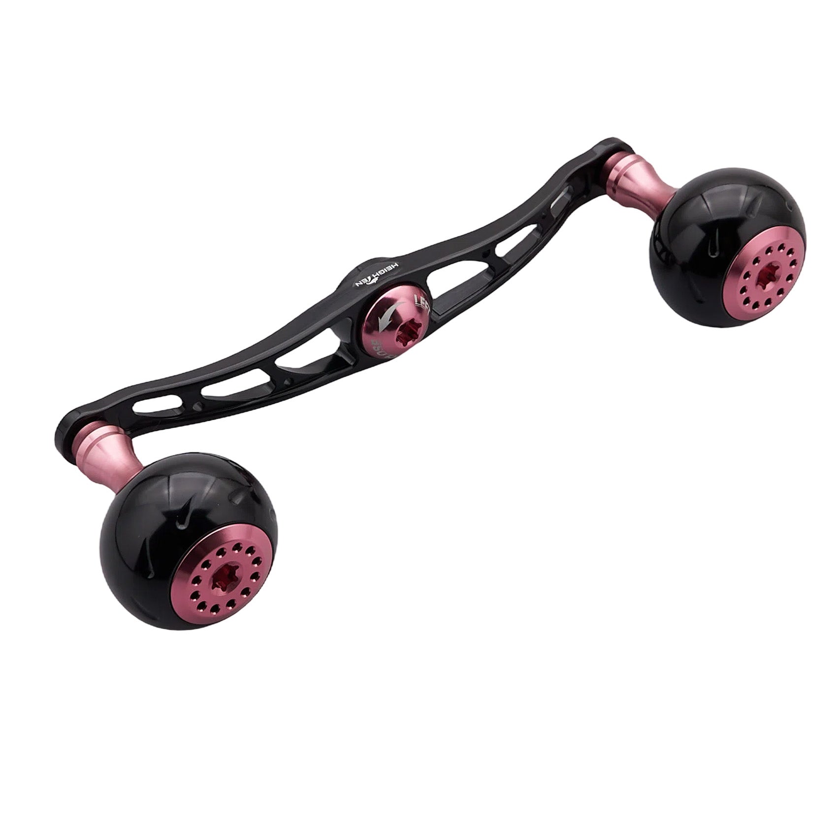 HEIGHTEN 130/120/115mm リール ハンドル シマノ ダイワ アブガルシア 通用 ベイトリール 用 Black Series