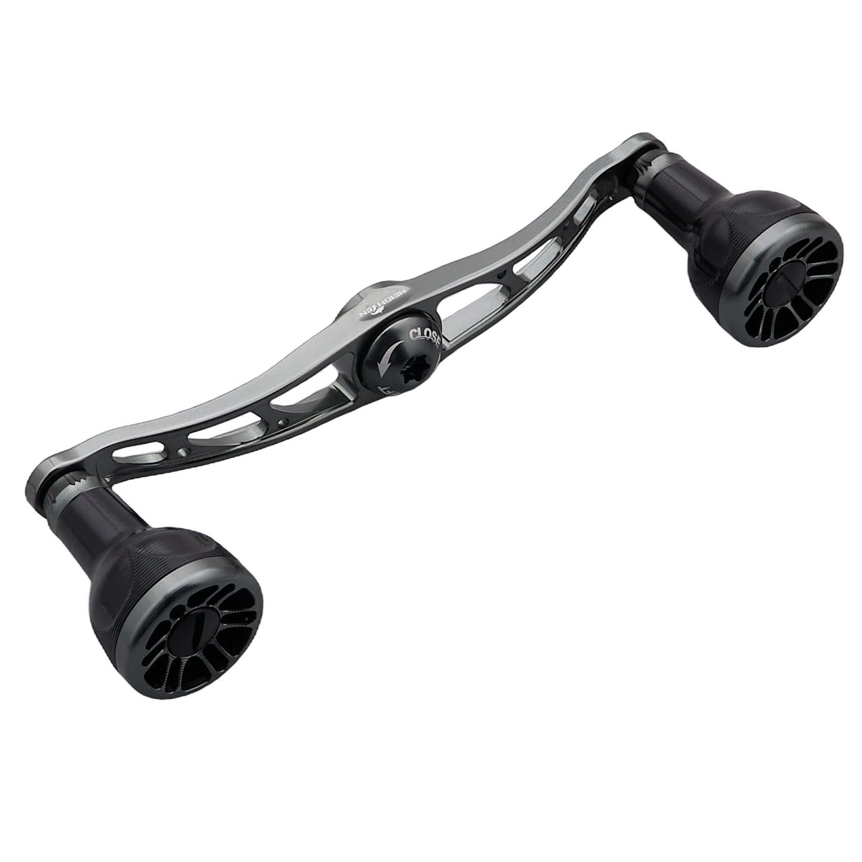 HEIGHTEN V2.0 105/115/120mm ベイト リール ハンドル 24.5mm ノブ搭載 Black Series