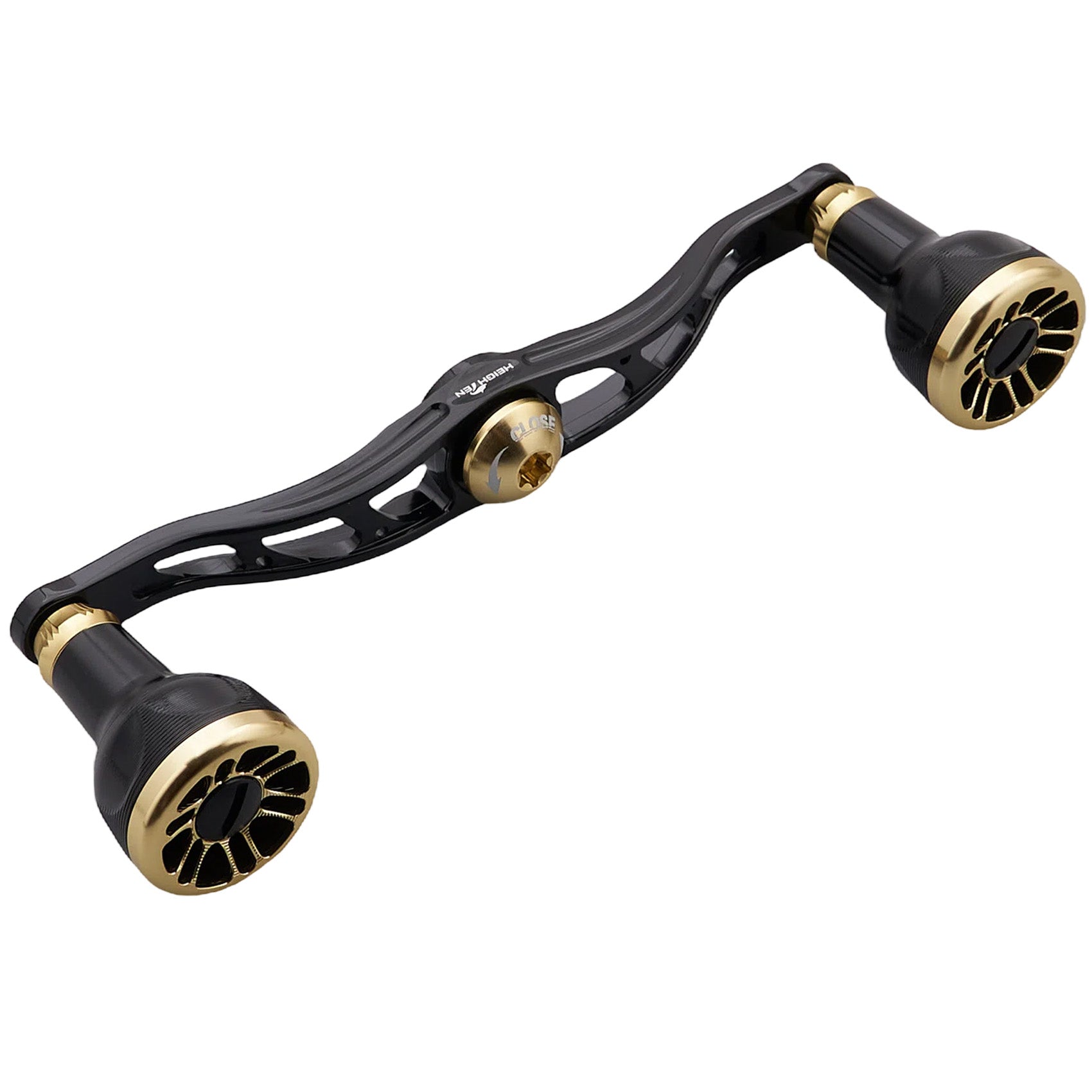 HEIGHTEN V2.0 105/115mm ベイト リール ハンドル 24.5mm ノブ搭載 Black Series