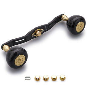 HEIGHTEN 130mm カーボンリール ハンドル 36mm カーボンノブ搭載