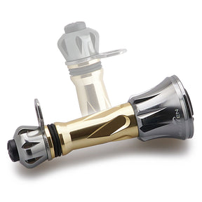 HEIGHTEN 50mm リール スタンド 折り畳み式 シマノ(SHIMANO) ダイワ(DAIWA) スピニングリール 通用 夜光 フックキーパー ラインストッパー