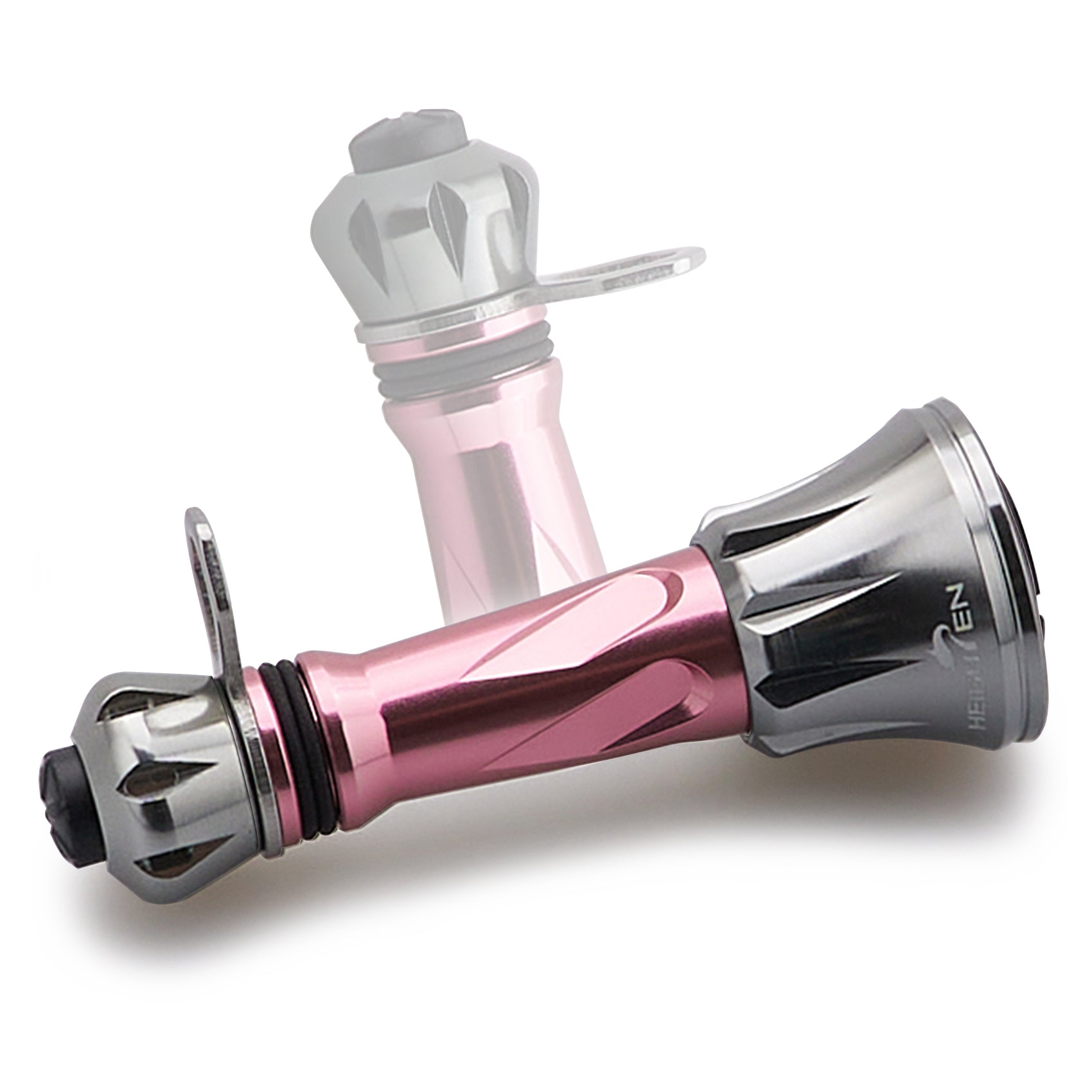 HEIGHTEN 50mm リール スタンド 折り畳み式 シマノ(SHIMANO) ダイワ(DAIWA) スピニングリール 通用 夜光 フックキーパー ラインストッパー