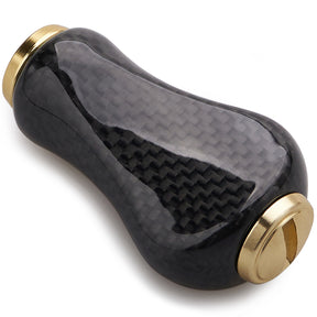 HEIGHTEN (改良型) 20mm リール ハンドル ノブ 4.7g 1.5K カーボン製 シマノ ダイワ 通用 (Daiwa) Type S (Shimano) Type A 用 Gourd Series
