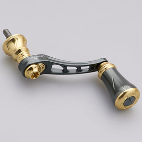 HEIGHTEN 45-50mm可変 リール ハンドル 19mm アルミ ノブ 搭載 シマノ ダイワ 通用 スピニングリール 用 Arch Series
