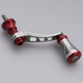 HEIGHTEN 45-50mm可変 リール ハンドル 19mm アルミ ノブ 搭載 シマノ ダイワ 通用 スピニングリール 用 Arch Series