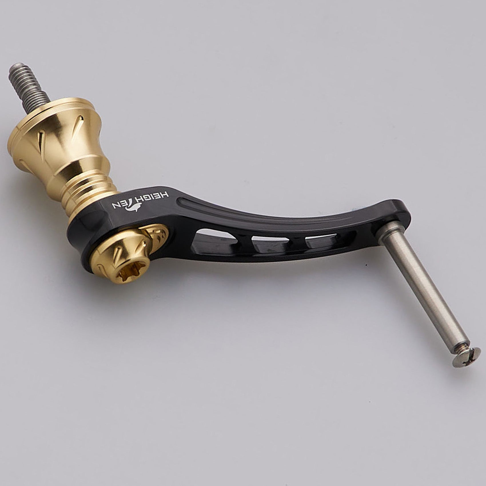 HEIGHTEN 45-50mm可変 リール ハンドル(ノブ無し) シマノ(SHIMANO) ダイワ(DAIWA) 通用 スピニングリール 用 Arch Series