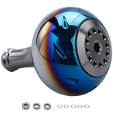 HEIGHTEN 45mm パワー リール ハンドル ノブ シマノ(Shimano) Bタイプ ダイワ(Daiwa) Lサイズ 通用