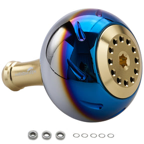 リール　ダイワ　シマノ HEIGHTEN 45mm パワー リール ハンドル ノブ シマノ(Shimano) B