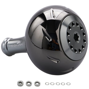 HEIGHTEN 45mm パワー リール ハンドル ノブ シマノ(Shimano) Bタイプ ダイワ(Daiwa) Lサイズ 通用